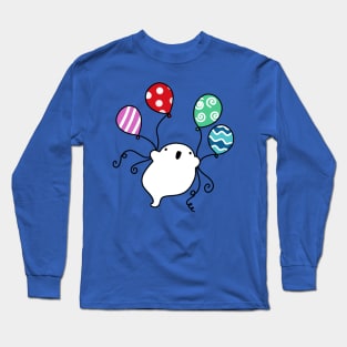 Balloon Ghost Long Sleeve T-Shirt